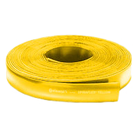 150 PSI Maximum Pressure 6 ID 300' Length 6 ID Goodyear Engineered Products Continental ContiTech Spiraflex 2700 Yellow PVC Suction/Discharge Hose 300 Length 
