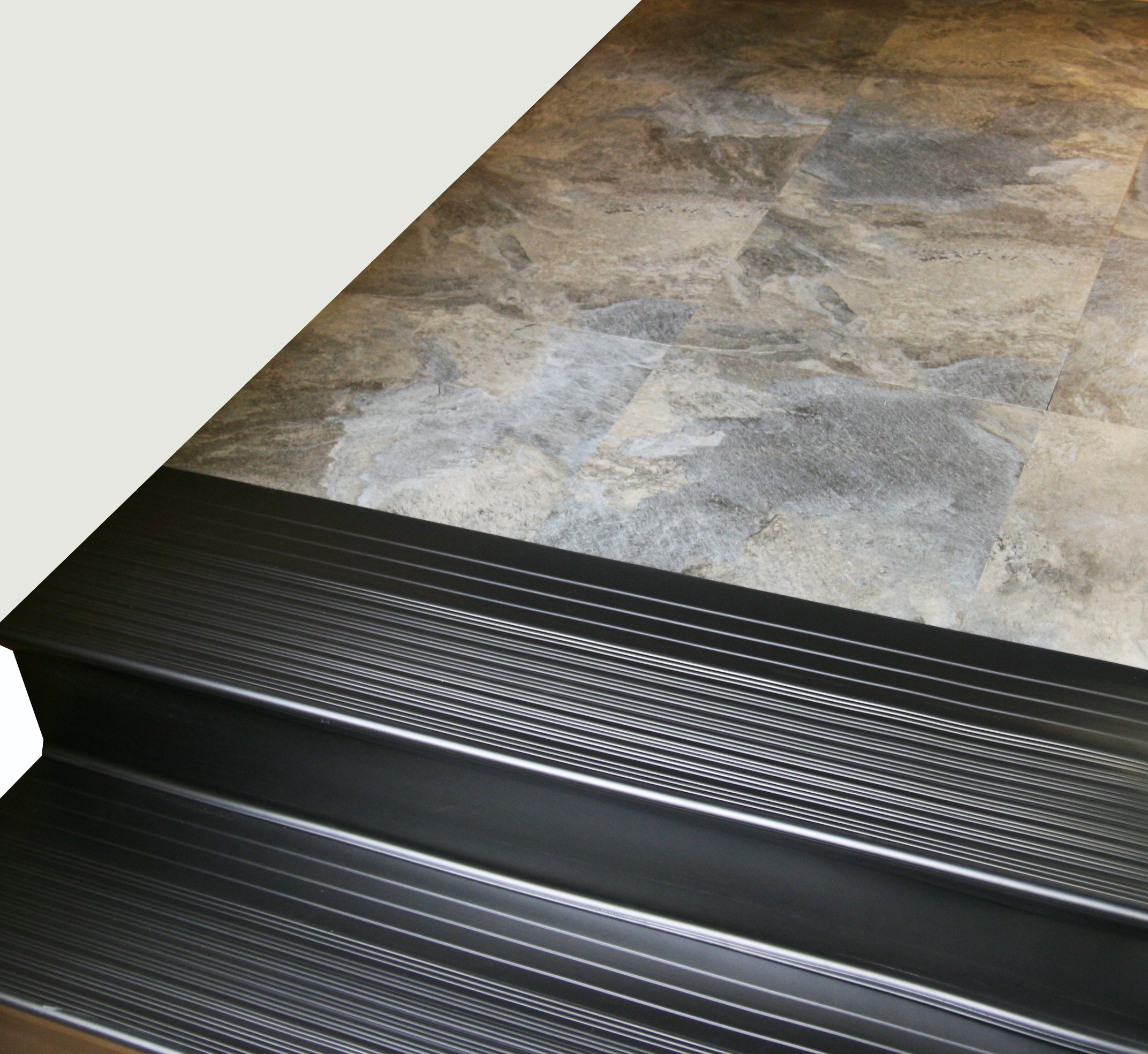 Details about   Stair Tread or Edge tread Step protection Nosing for carpet tiles or vinyl floor 